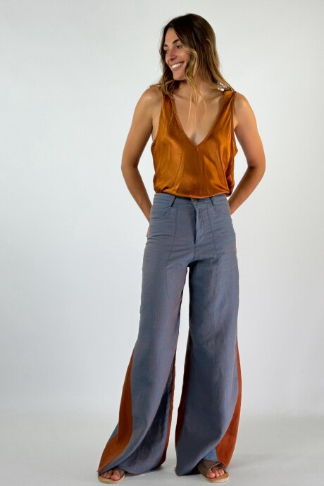 PANTALON JACINTO BLEND Turquesa