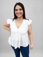 Blusa Alondra Blanco