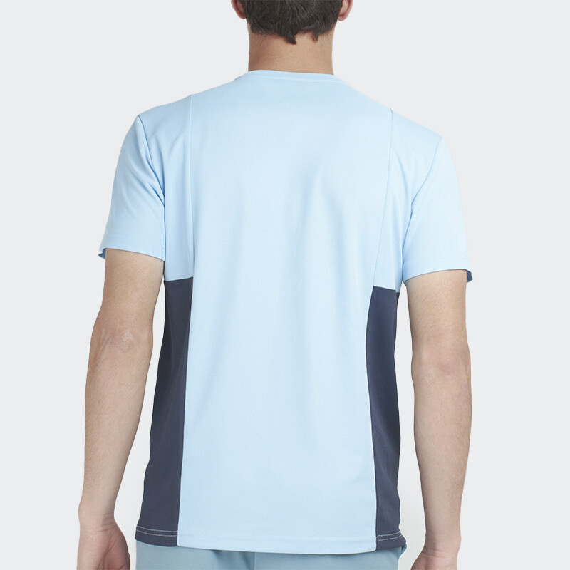 Remera Le Coq Sportif Tennis Block Azul