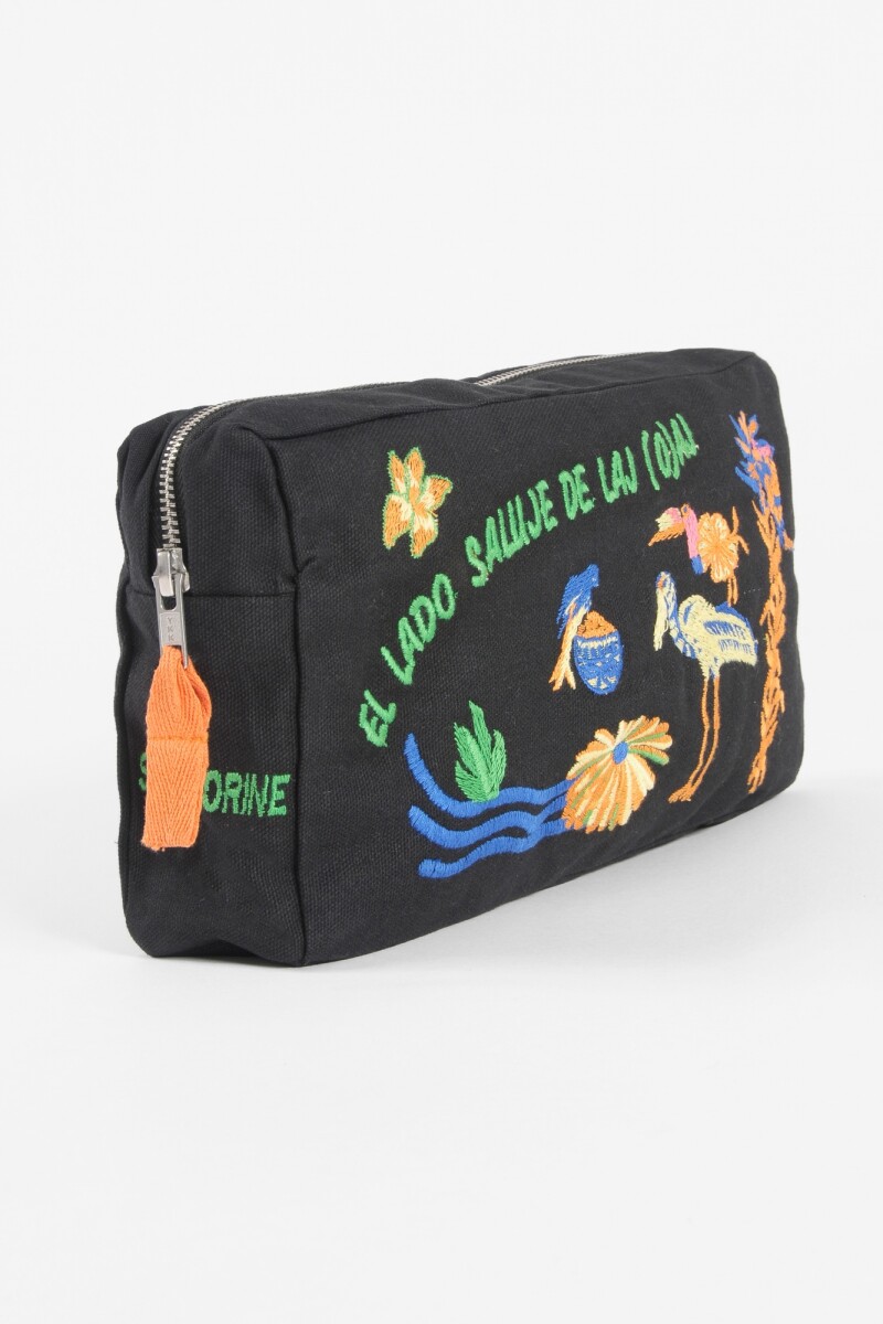 Estuche jungla negro