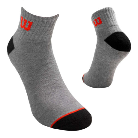 Medias Quarter Pack X6 Pares Unisex Blanco