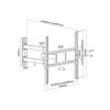 Soporte BRATECK P/TV 32-55″ LPA52-443 Soporte BRATECK P/TV 32-55″ LPA52-443