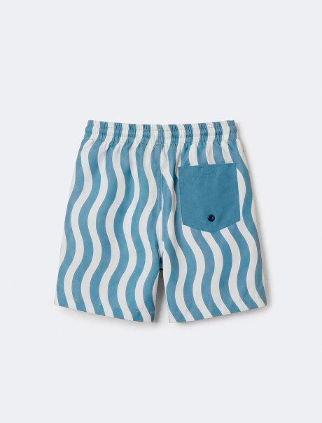 BERMUDA INFANTIL ESTAMPADA MULTICOLOR
