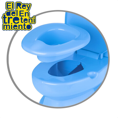 Inodoro Water Pelela C/ Sonido Dolu Producto Europeo! Celeste