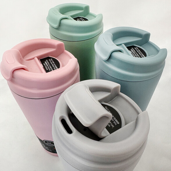 Vaso térmico de acero inoxidable con tapa 590ml TV0595