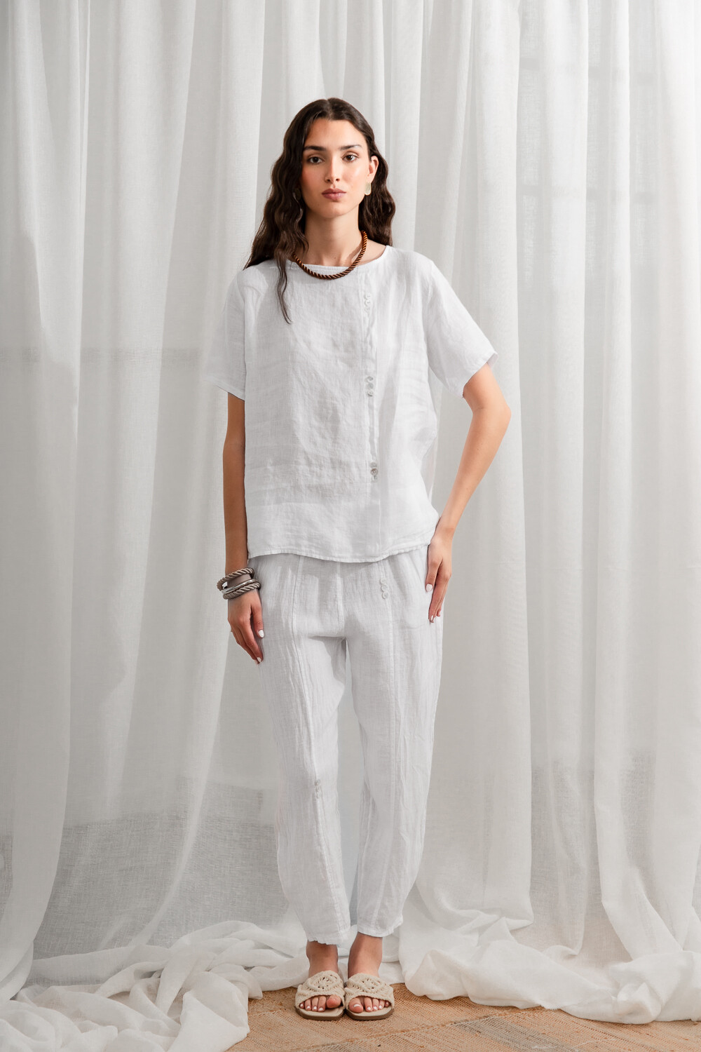 Pantalon Lucrezia Blanco