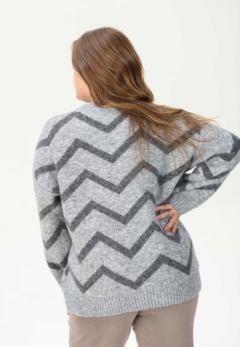 Sweater Horizonte Gris