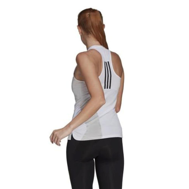 Musculosa de Mujer Adidas Designed 2 Moved Blanco - Negro