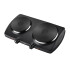 Anafe Doble Eléctrico Punktal Pk-pc 02 ANAFE ELECTRICO PUNKTAL PK-PC02 NEGRO