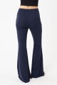 PANTALÓN FLARE. Azul