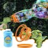 Pistola Burbujero Lanza Burbujas Dinosaurio Infantil Niños Variante Color Verde