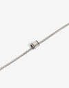 Cadena Corta con Dije Metal Cadena Acero Men´s Collection - Plateado