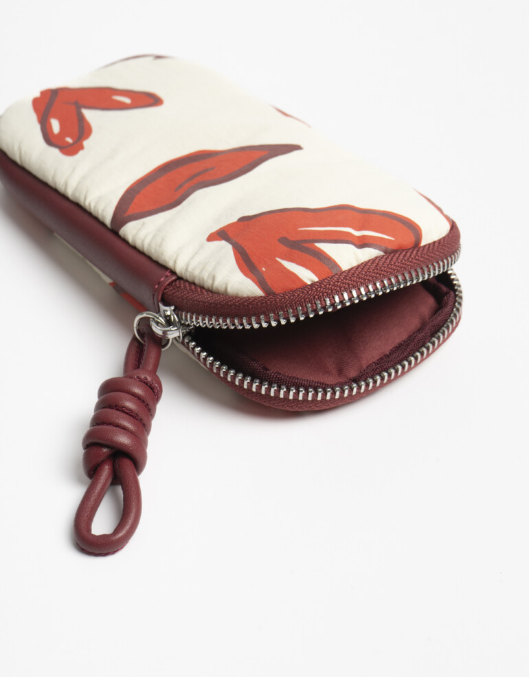 Estuches Anteojos Estampado Estuche Flexible San Valentin. - Estampado Geometrico