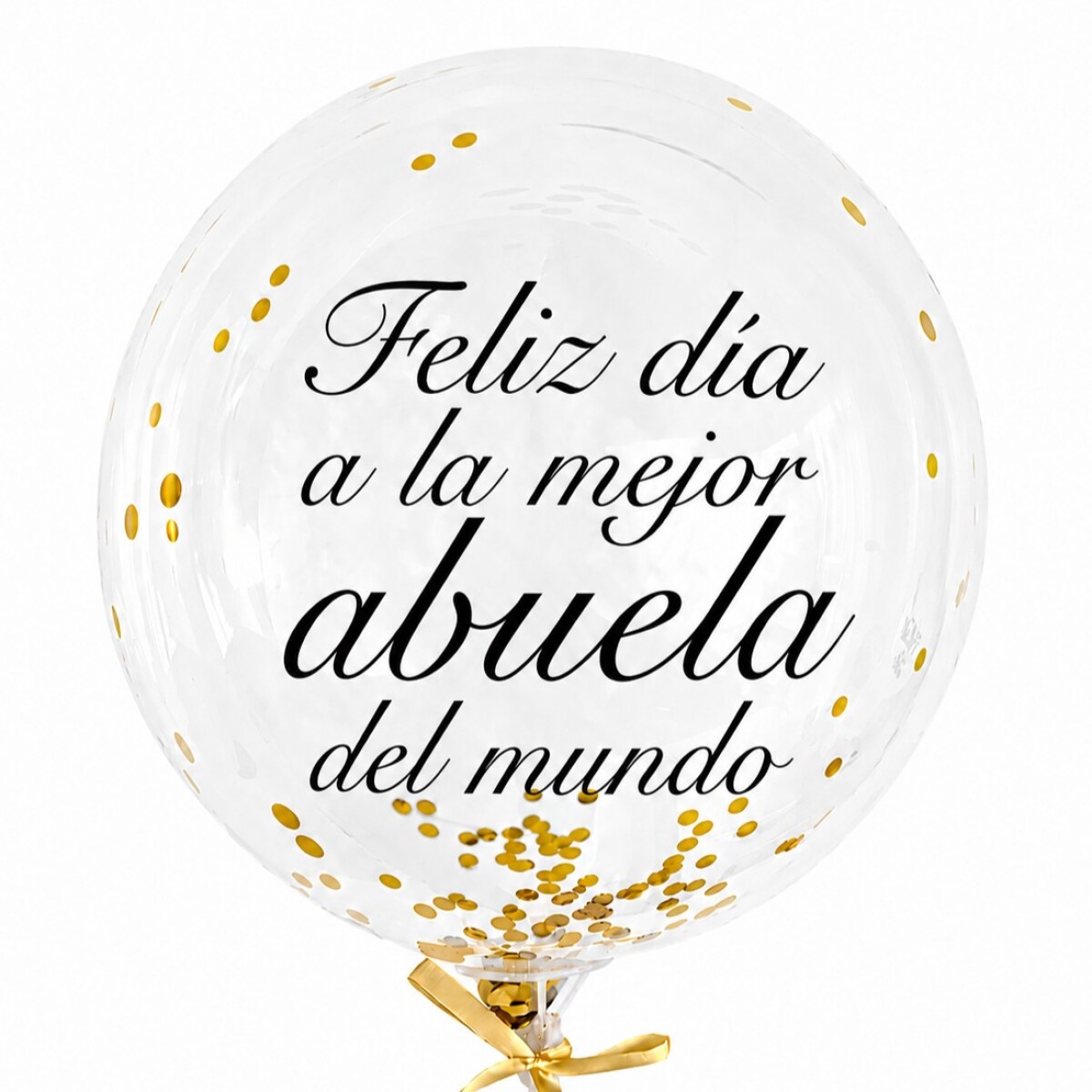 Globo de silicona personalizado texto - negro 