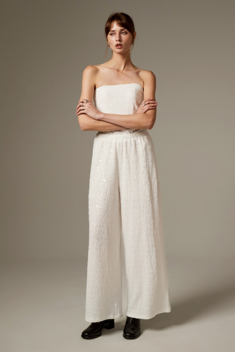 Pantalon Bustans - Blanco 