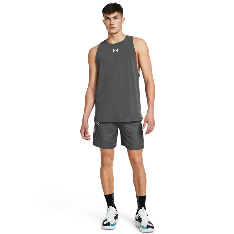 UA Baseline Short-BLU GRY-025