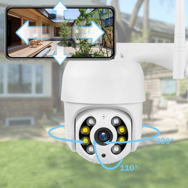 Cámara De Vigilancia Xion Cctv41 Wifi Full Hd CAMARA SMART WIFI XION CCTV41
