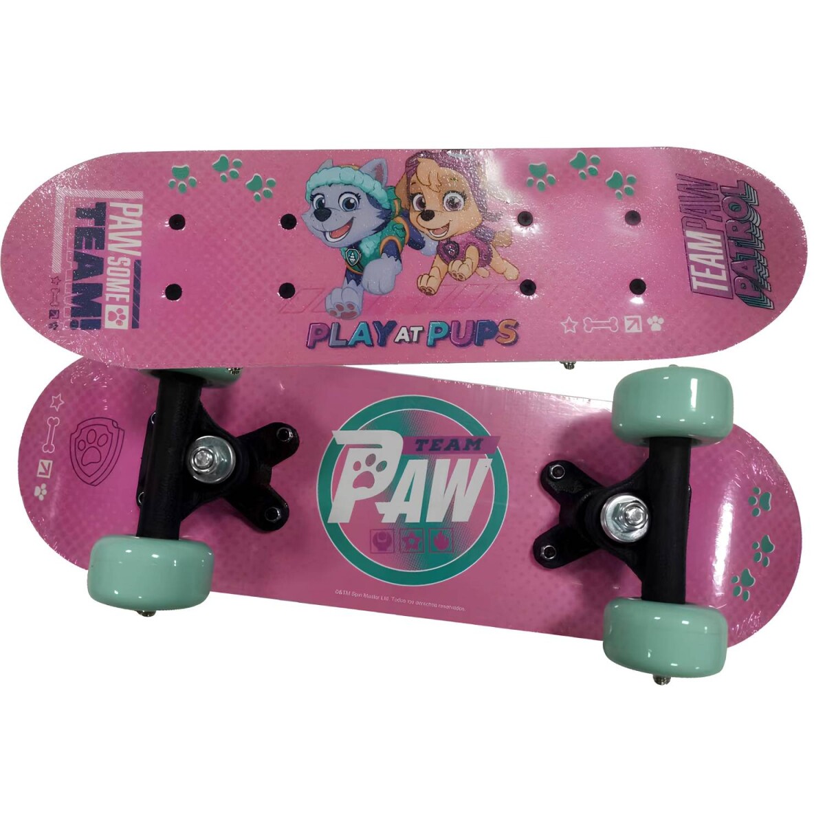 Skate Disney Paw Patrol - Rosa 