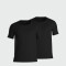 BOSS Black - Pack 2 Camisetas Interiores Algodón Logo 0