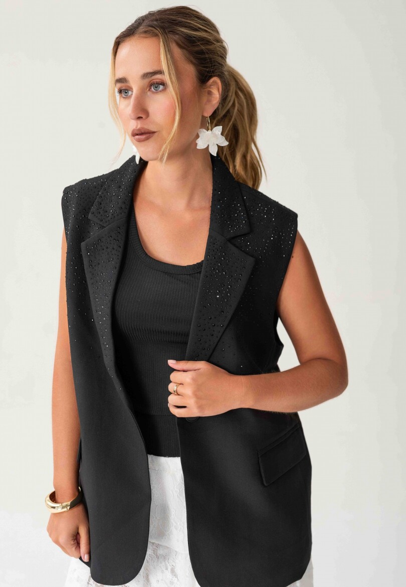 Chaleco Mora Brillo Chaleco Mora Brillo