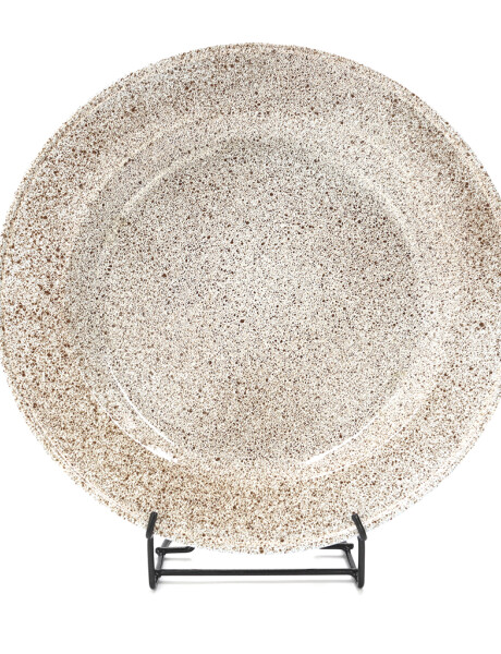 PLATO LLANO AC VITRIFICADO CAFE SUECO D26CM PLATO LLANO AC VITRIFICADO CAFE SUECO D26CM