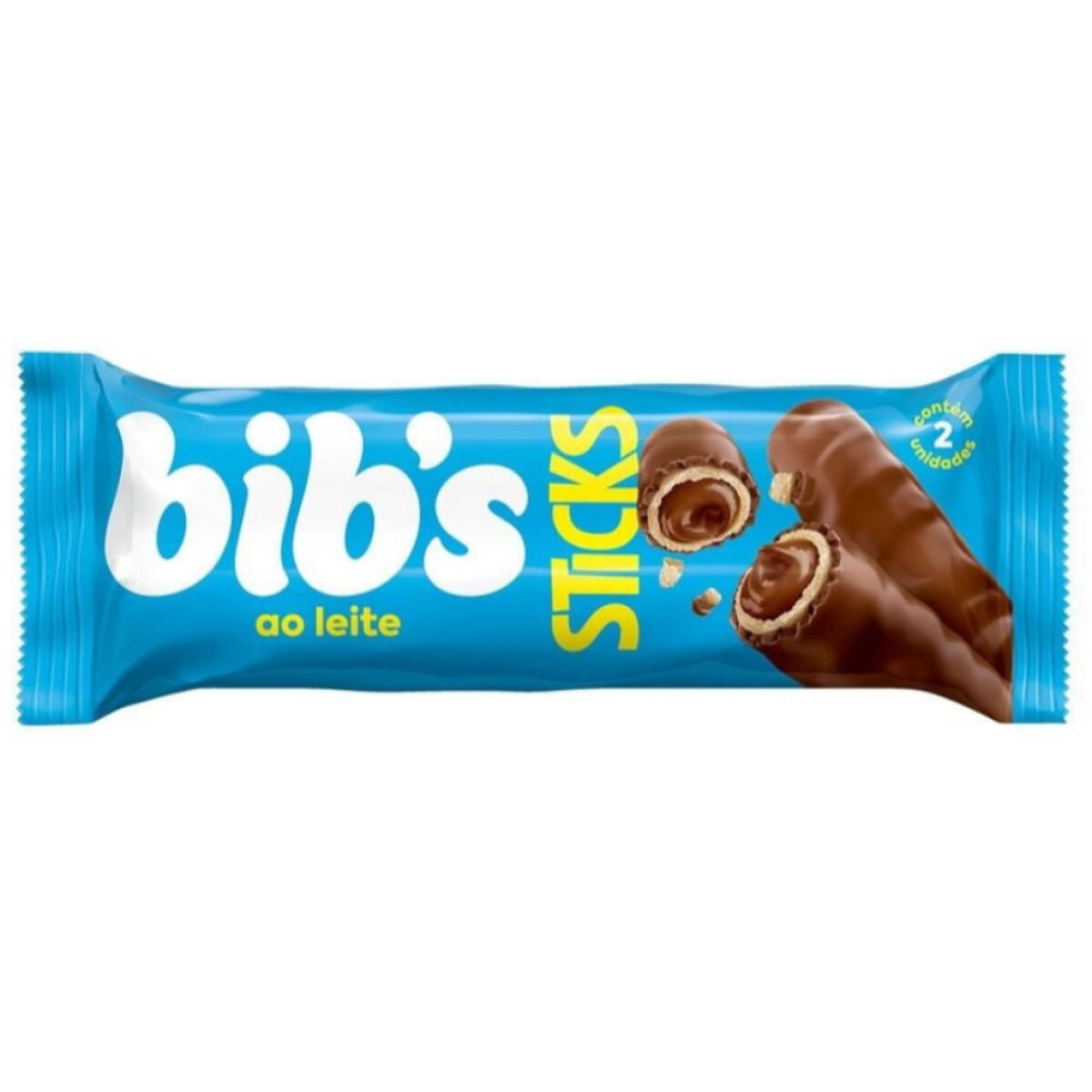 Bibs Sticks Rellenos Choc.C/Leche 