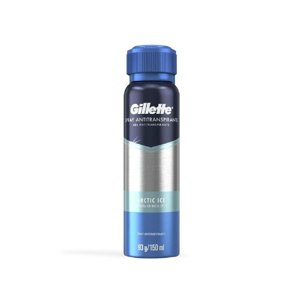 GILLETTE DEO SPRAY ARTIC ICE FR. X 93 GR única