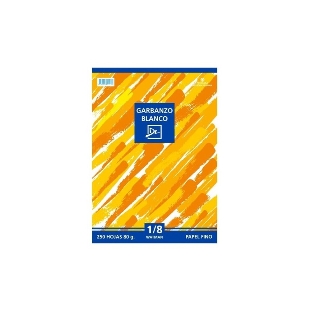 Papel Garbanzo Blanco Fino 80G 25 Hojas #PAPEL GARBANZO BLANCO FINO 80G 25 HOJAS