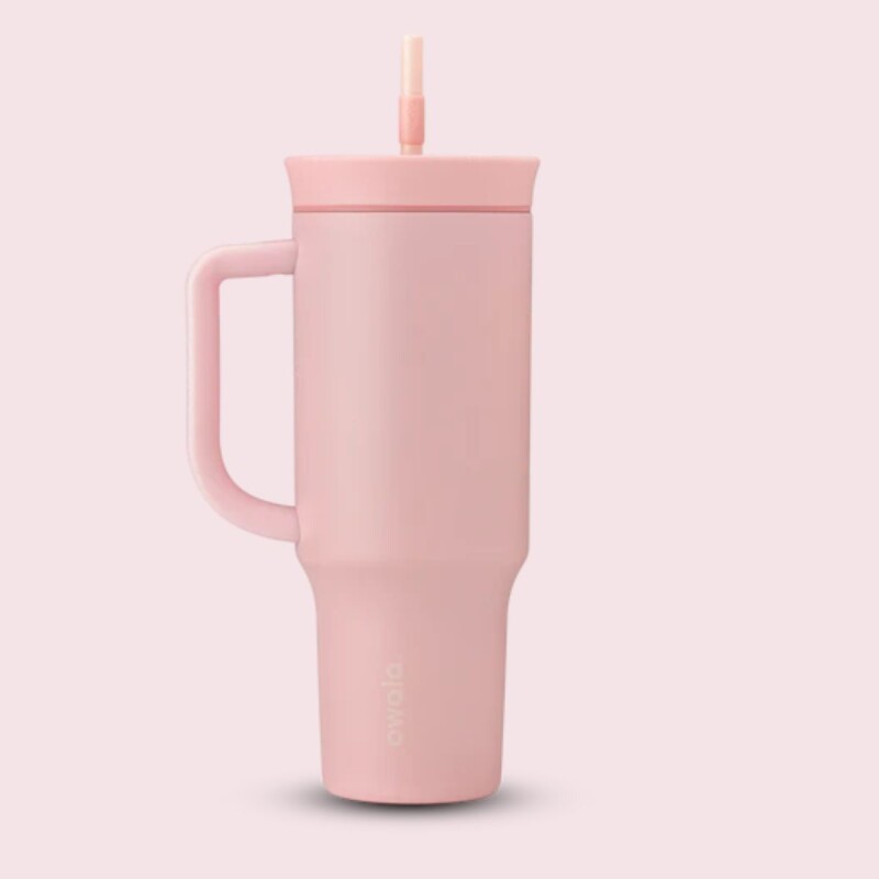 C06130 Vaso Térmico De Acero Inoxidable 40 Oz 1.1 Lts Owala - Rosa Oscuro