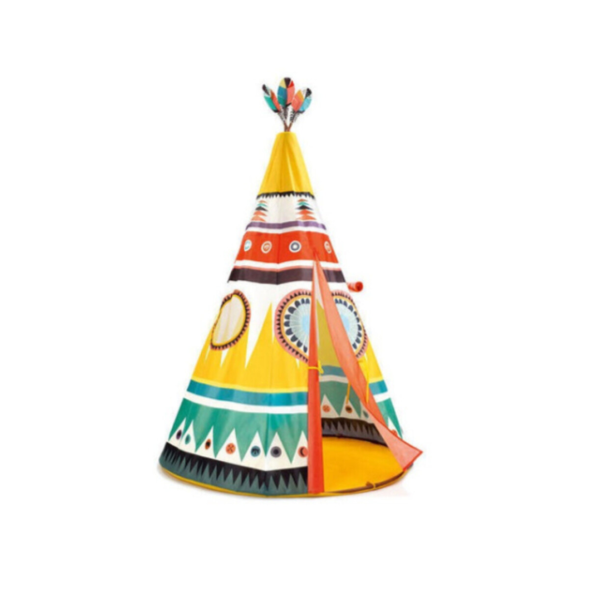 Carpa Djeco Tipi - 2 ventanas y 1 puerta 