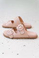 Sandalia con hebillas Rumba Rosa
