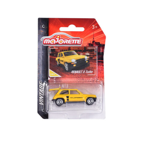 Auto Majorette Renault 5 Turbo Amarillo