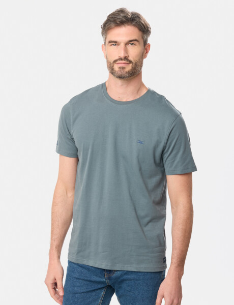 REMERA LISA Petroleo