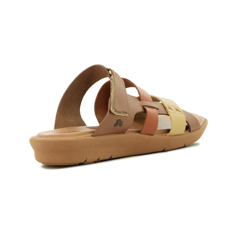 Sandalia Country Mujer Cuero Vainilla-damasco