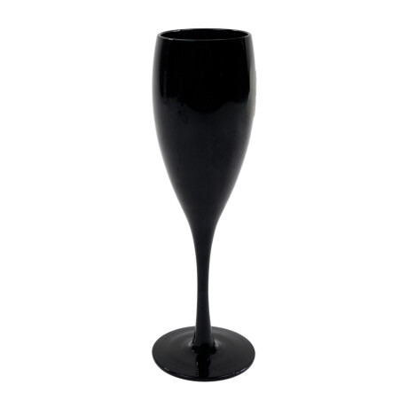 Copa de champagne de vidrio negro 150ml Copa de champagne de vidrio negro 150ml