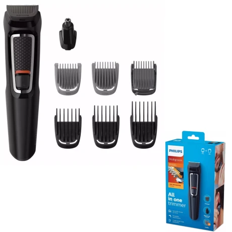 Cortabarba y Cortacabello Philips MG3730/15 Kit 8 en 1 001