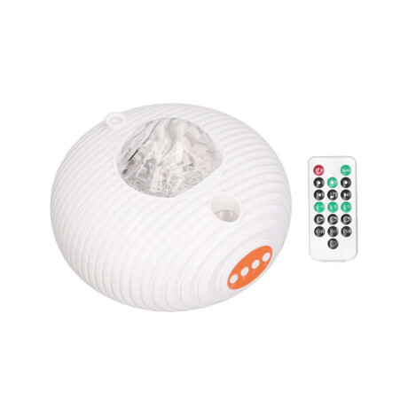 Luz Proyectora Con Control 15 Cm De Diámetro X 12 Cm De Alto