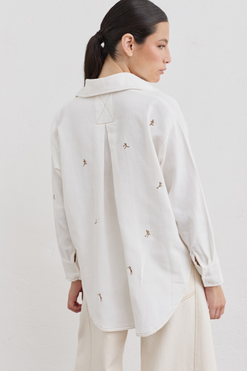 CAMISA SPORTS Blanco