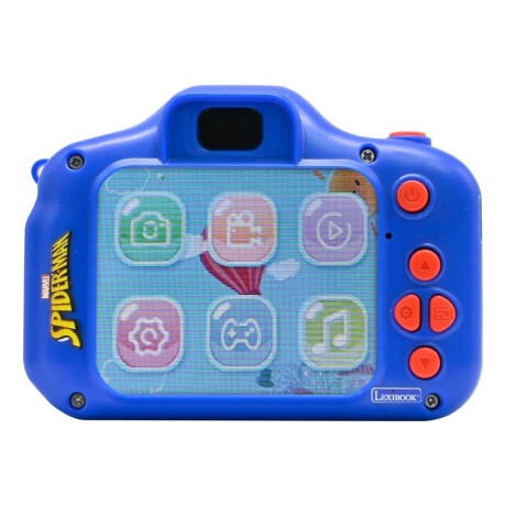 Cámara de fotos Lexibook Digital Multifuncional Recargable Spider Man