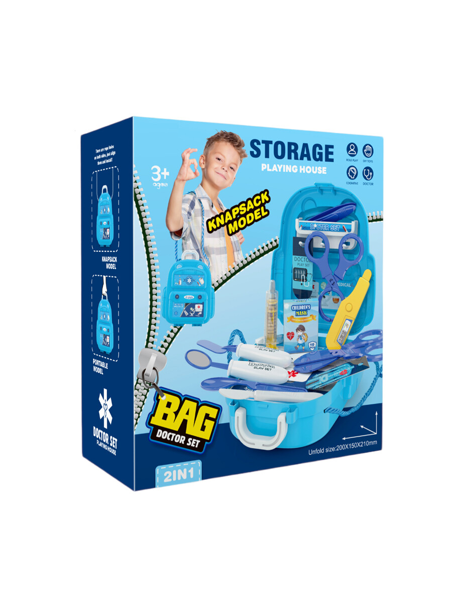 SET DE MEDICO - AZUL 