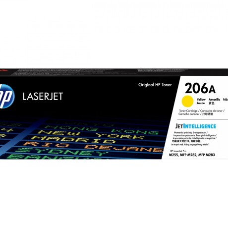 HP 206A - Amarillo - original - LaserJet - cartucho de tóner (W2112A) - para Color LaserJet Pro M255, M283, MFP M282, MFP M283 HP 206A - Amarillo - original - LaserJet - cartucho de tóner (W2112A) - para Color LaserJet Pro M255, M283, MFP M282, MFP M283