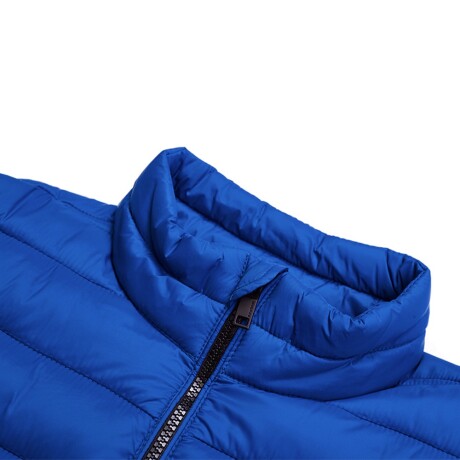 Campera Nylon de Invierno Liviana para Hombre con Bolsillos Azul