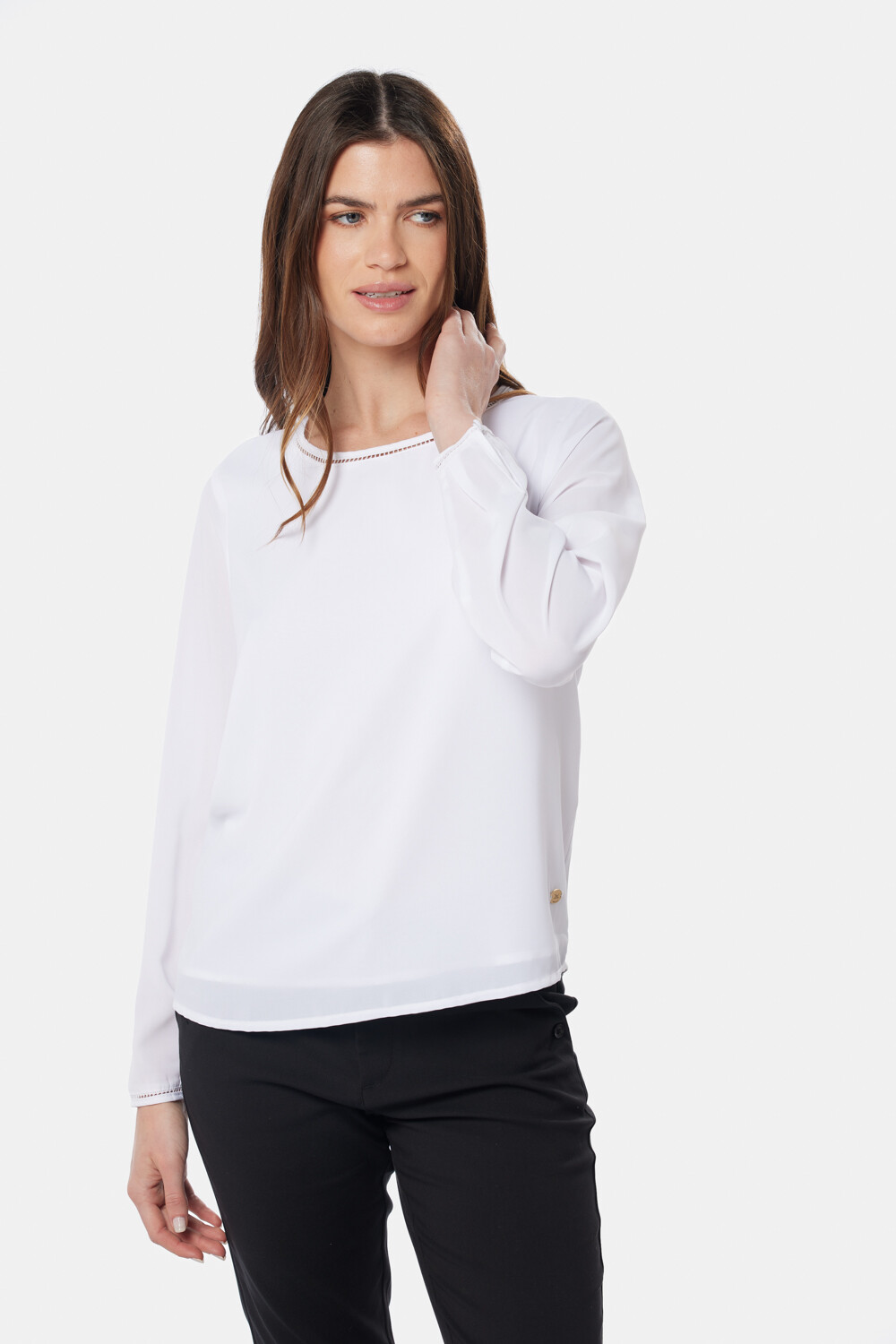 BLUSA CLÁSICA Blanco