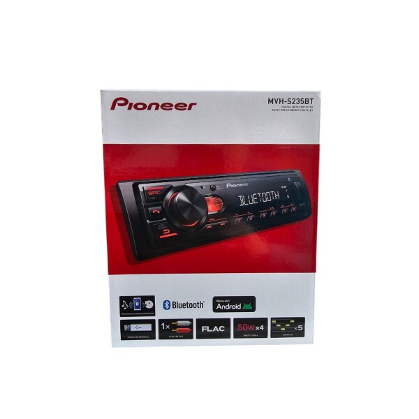 Radio Pioneer 1 Din Mvh-s235bt Radio Pioneer 1 Din Mvh-s235bt
