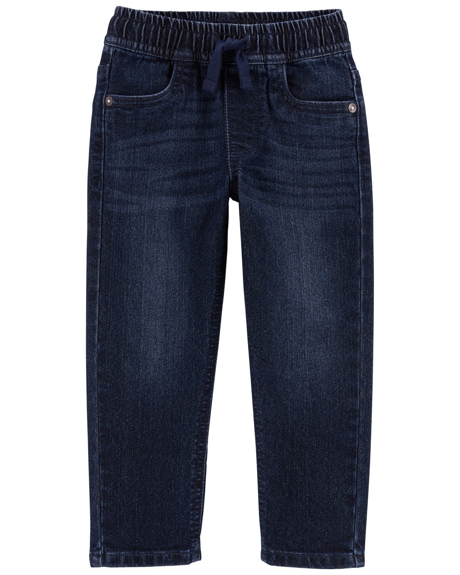 Pantalón jean cónico. Talles 2-5T Sin color