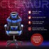 Silla Gamer Ergonómica Sillón Gaming Color Negro y Azul Silla Gamer Ergonómica Sillón Gaming Color Negro y Azul