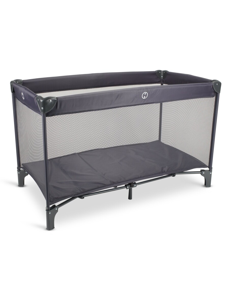 Cuna de viaje VODSKOV 65x125 gris oscuro 