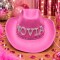 Sombrero Cowboy NOVIA ROSA