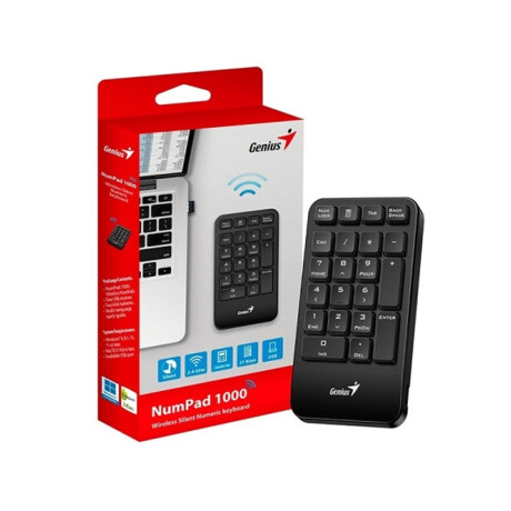 Teclado Genius NumPad 1000 numérico inalámbrico Teclado Genius NumPad 1000 numérico inalámbrico