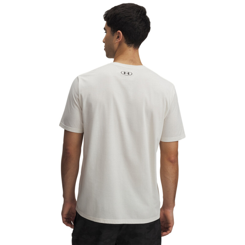 UA ABC CAMO BOXED LOGO SS-BLU BRN-279